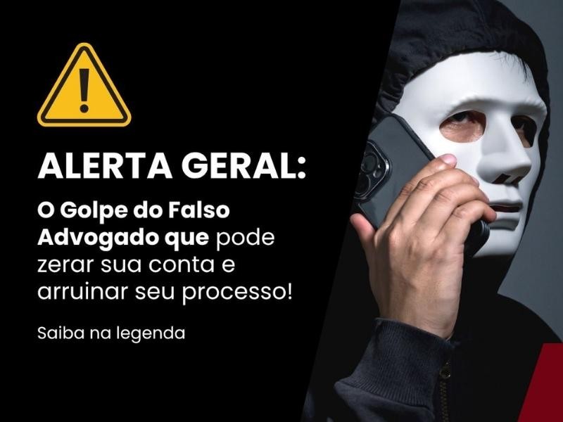 O golpe do falso advogado está cada vez mais sofisticado e, infelizmente, fazendo milhares de vítimas no Brasil.